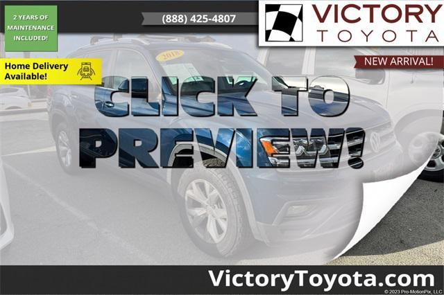 used 2018 Volkswagen Atlas car, priced at $15,412