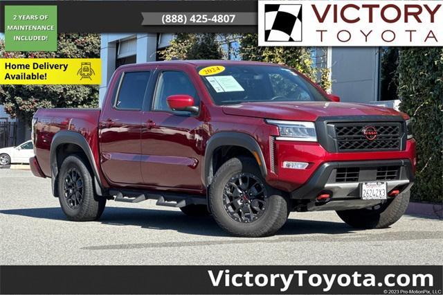 used 2024 Nissan Frontier car, priced at $37,795