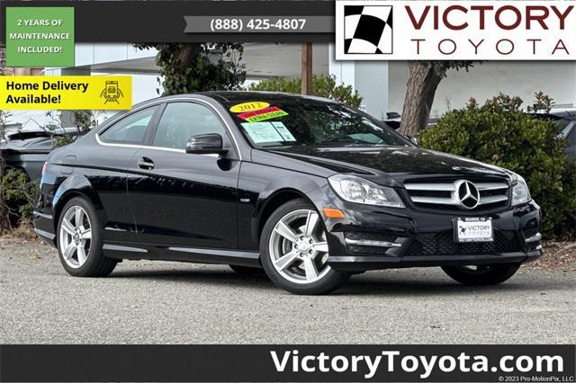 used 2012 Mercedes-Benz C-Class car, priced at $15,995