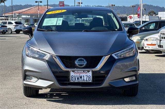 used 2021 Nissan Versa car, priced at $14,428