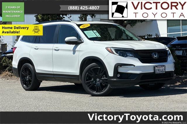 used 2022 Honda Pilot car, priced at $28,000