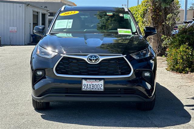 used 2022 Toyota Highlander car, priced at $36,895