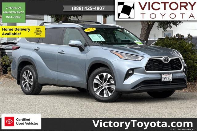 used 2024 Toyota Highlander car, priced at $42,750