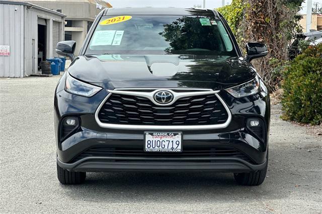 used 2021 Toyota Highlander car, priced at $27,495