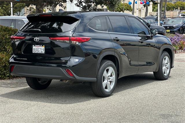 used 2021 Toyota Highlander car, priced at $27,495