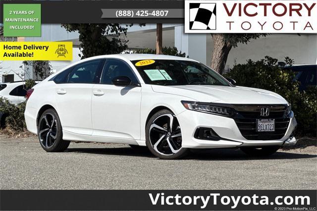 used 2022 Honda Accord car, priced at $26,684