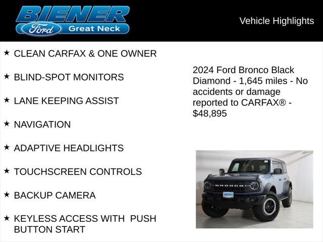 used 2024 Ford Bronco car, priced at $48,895