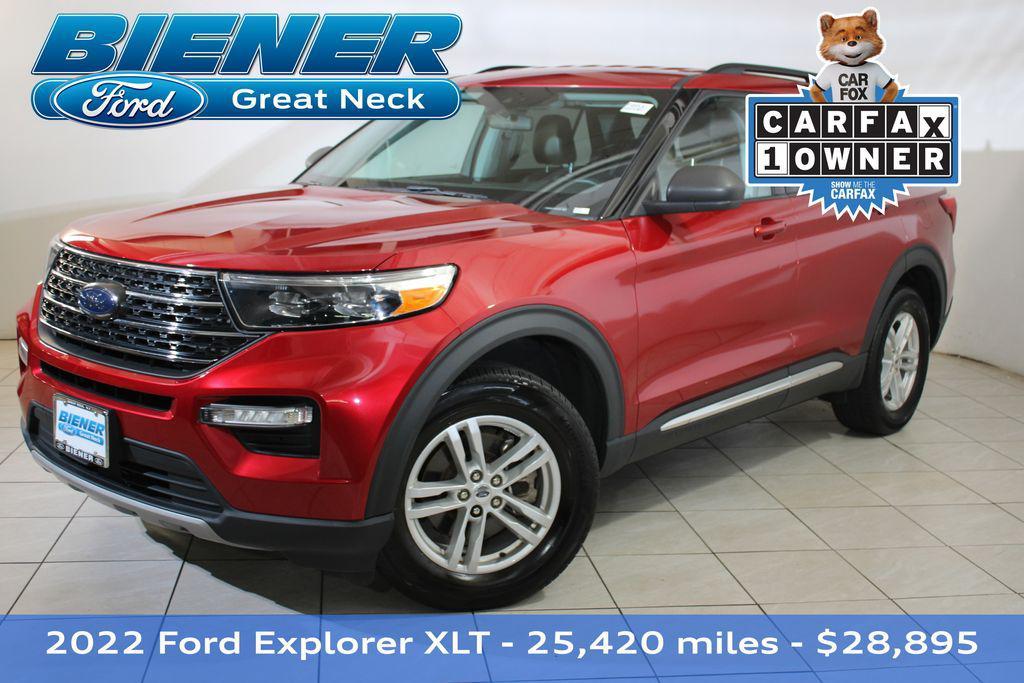 used 2022 Ford Explorer car, priced at $28,895