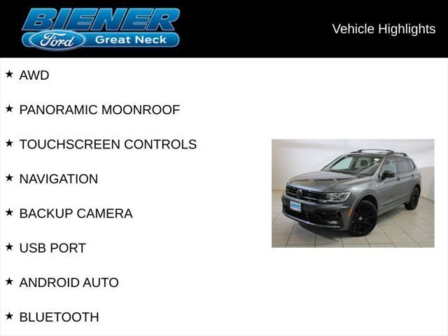 used 2021 Volkswagen Tiguan car, priced at $20,895