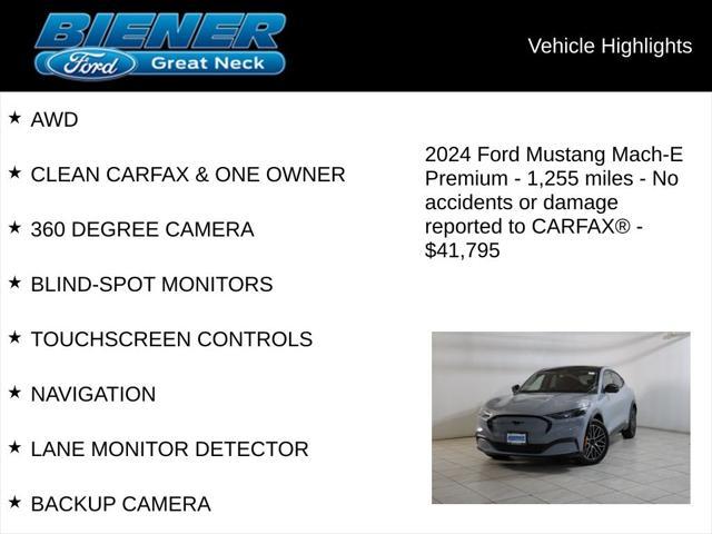 used 2024 Ford Mustang Mach-E car, priced at $41,795