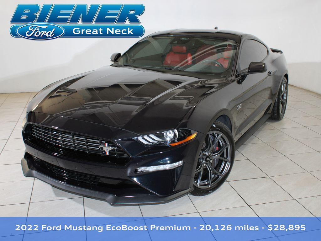 used 2022 Ford Mustang car, priced at $28,895