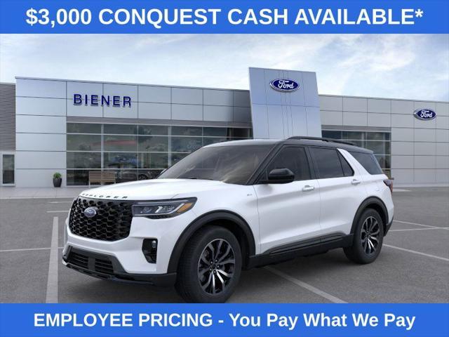 new 2025 Ford Explorer car, priced at $51,433
