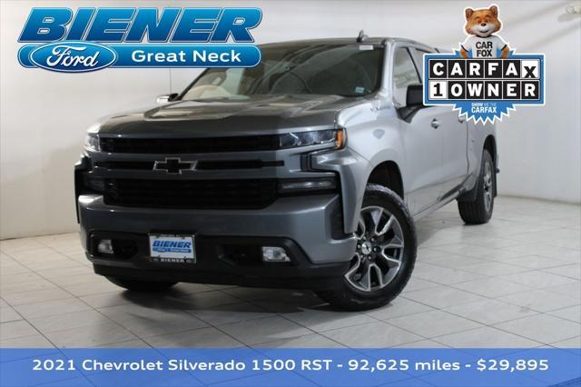 used 2021 Chevrolet Silverado 1500 car, priced at $29,895