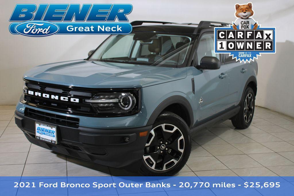 used 2021 Ford Bronco Sport car, priced at $25,695