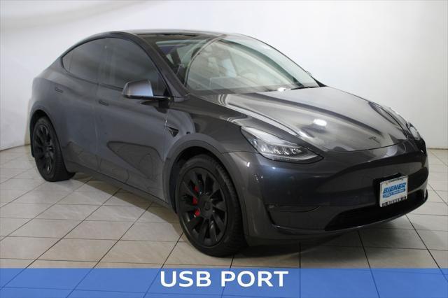 used 2021 Tesla Model Y car, priced at $21,895
