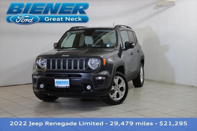 used 2022 Jeep Renegade car, priced at $21,295