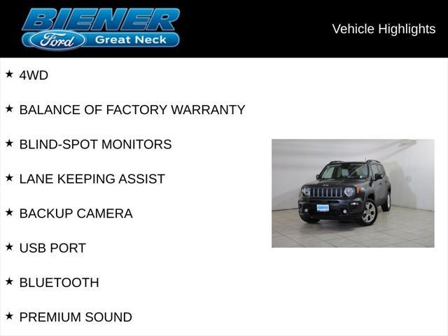 used 2022 Jeep Renegade car, priced at $21,295