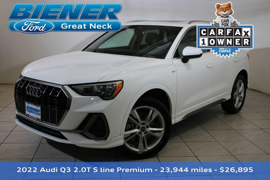 used 2022 Audi Q3 car, priced at $26,895