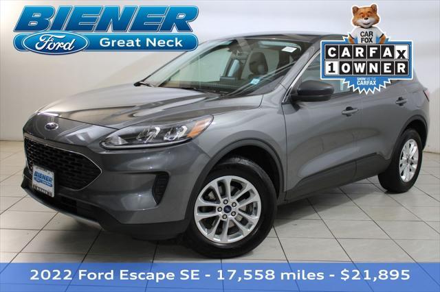 used 2022 Ford Escape car, priced at $21,895