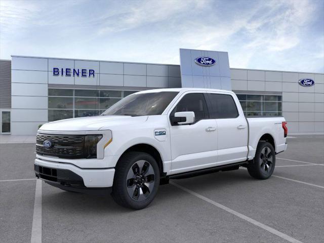 new 2025 Ford F-150 Lightning car, priced at $77,842