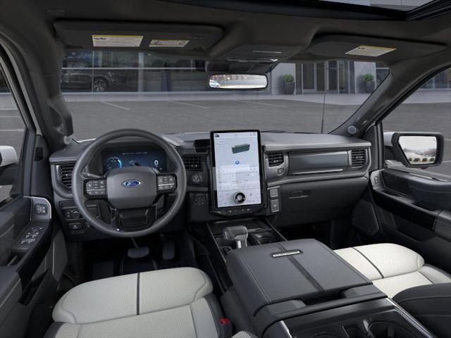 new 2025 Ford F-150 Lightning car, priced at $77,842