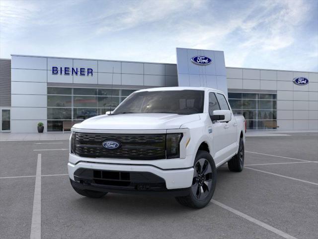 new 2025 Ford F-150 Lightning car, priced at $77,842