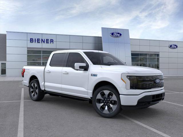 new 2025 Ford F-150 Lightning car, priced at $77,842