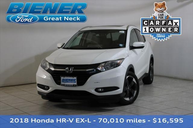 used 2018 Honda HR-V car, priced at $16,595