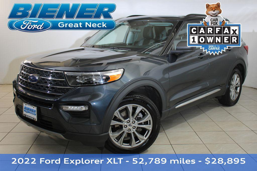 used 2022 Ford Explorer car, priced at $28,895