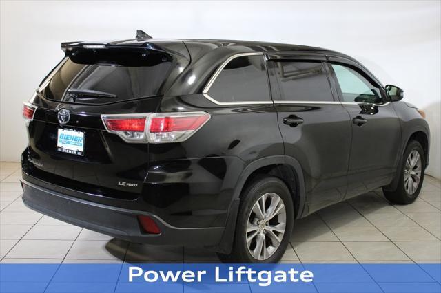 used 2015 Toyota Highlander car, priced at $20,995