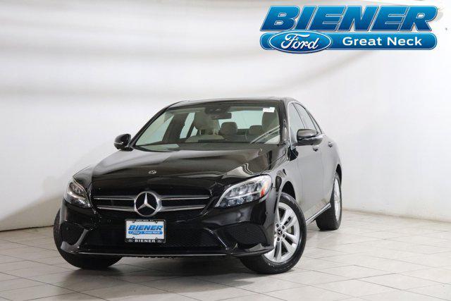 used 2021 Mercedes-Benz C-Class car, priced at $25,875