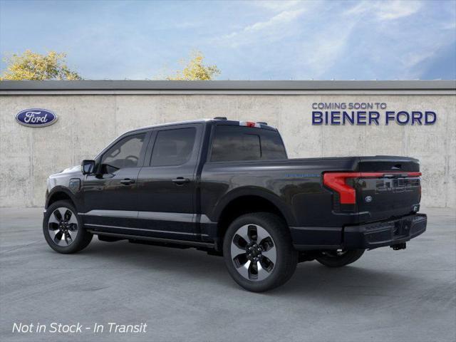 new 2025 Ford F-150 Lightning car, priced at $76,930