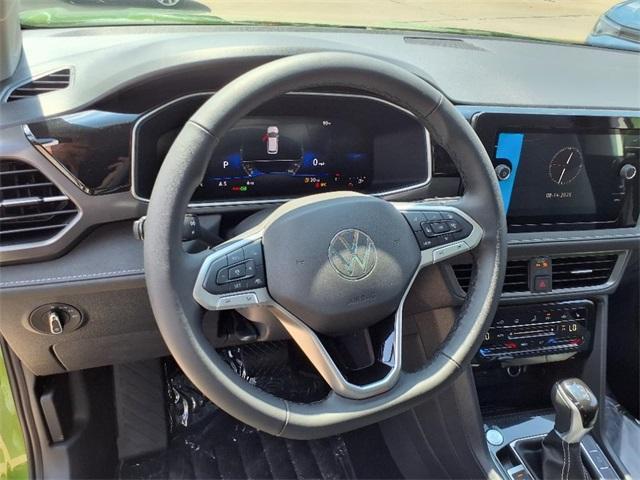 new 2025 Volkswagen Taos car, priced at $30,500