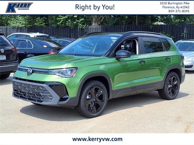 new 2025 Volkswagen Taos car, priced at $30,500