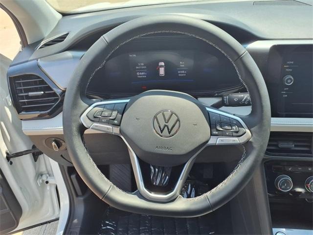 new 2025 Volkswagen Taos car, priced at $28,526