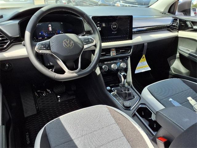 new 2025 Volkswagen Taos car, priced at $26,500