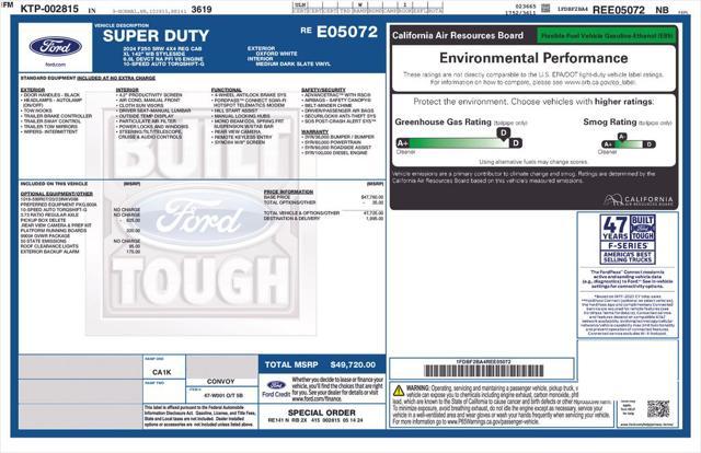 new 2024 Ford F-250 car, priced at $42,977