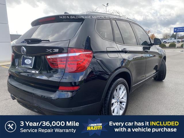 used 2016 BMW X3 car, priced at $15,244