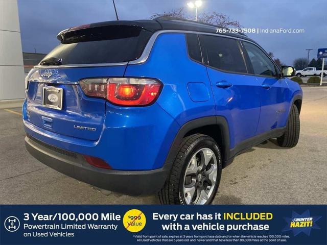 used 2020 Jeep Compass car, priced at $16,967