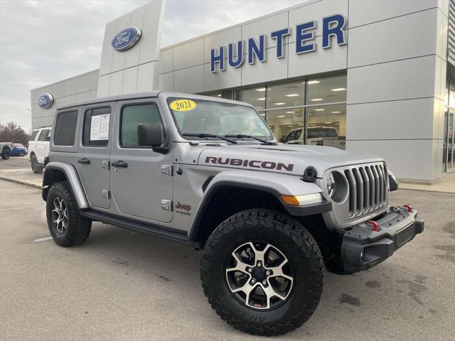 used 2021 Jeep Wrangler Unlimited car, priced at $36,978