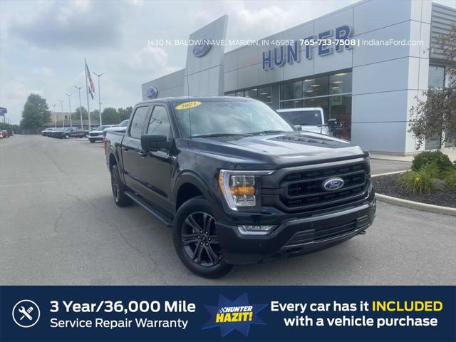 used 2021 Ford F-150 car, priced at $38,771