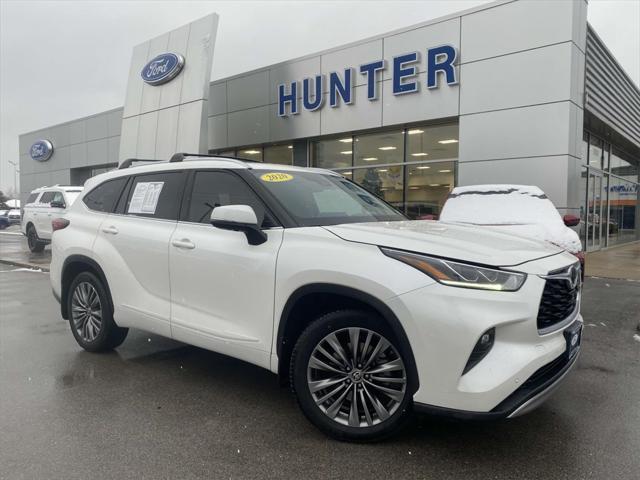 used 2020 Toyota Highlander car, priced at $36,962