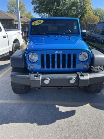 used 2016 Jeep Wrangler car, priced at $20,570