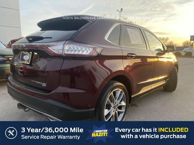 used 2017 Ford Edge car, priced at $16,180