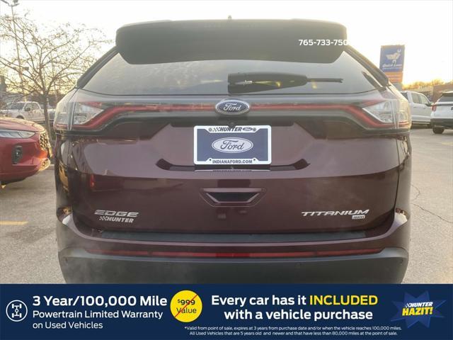 used 2017 Ford Edge car, priced at $16,180