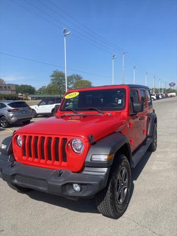 used 2018 Jeep Wrangler Unlimited car, priced at $24,564