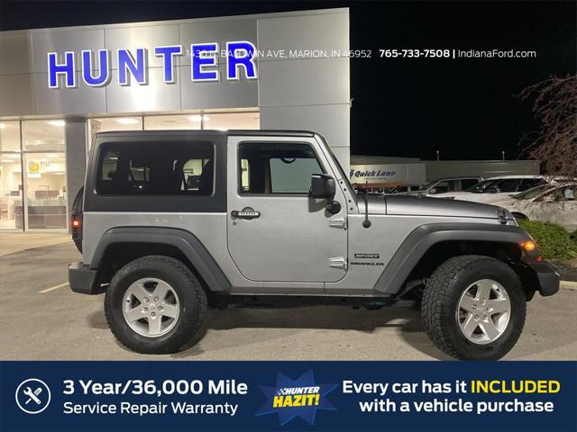 used 2016 Jeep Wrangler car, priced at $18,479