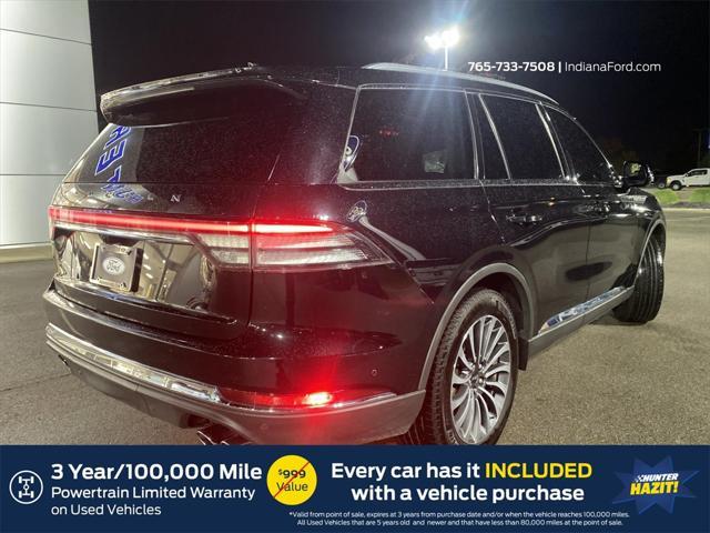 used 2020 Lincoln Aviator car, priced at $38,303