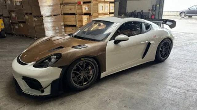used 2024 Porsche 718 Cayman car, priced at $300,000