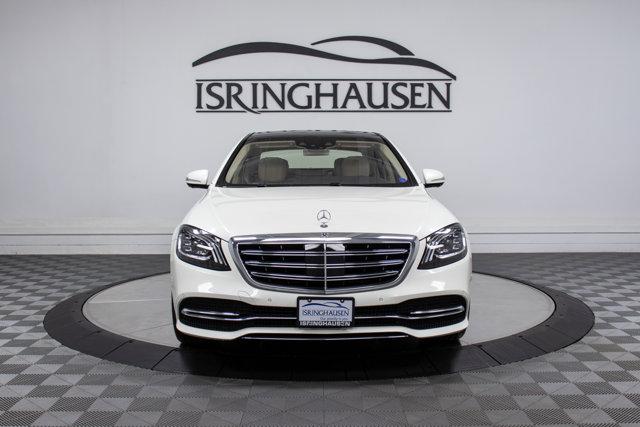 used 2018 Mercedes-Benz S-Class car, priced at $39,900